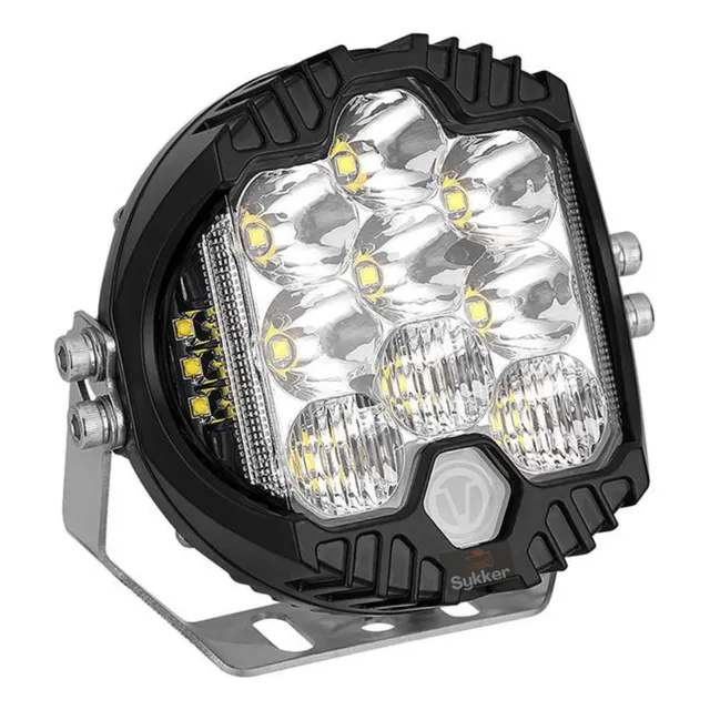 Faros Neblineros Force Luz Blanca Con Drl Azul