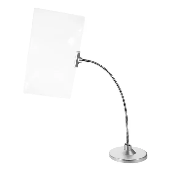 Nuevo Lupa De Lectura 4x Con Lente Fresnel De Luz Blanca