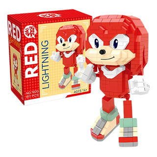 Sonic The Hedgehog Set Bloques Armables 3d Tails Knuckles Sonic The Hedgehog Set Bloques Armables 3d Tails Knuckles