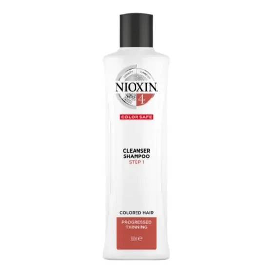 Shampoo Sistema 4 Cabellos Teñidos Nioxin 300 Ml
