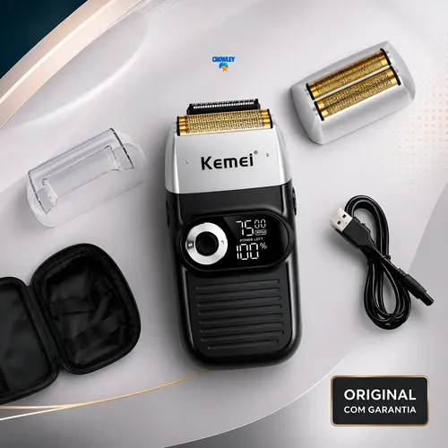 Kemei Máquina Shaver Profissional Portátil Km-rs7098 | MercadoLivre
