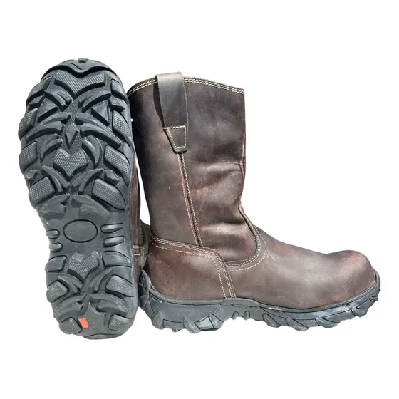 Botas Industriales Altas Temperaturas Estilo Roper Café 
