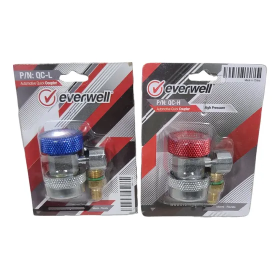 Kit De Acoples R134 Marca Everwell Modelo Qcl / Qch