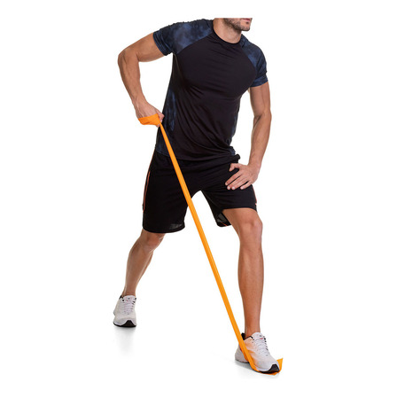 Faixa Elástica Exercícios Nível Médio 0,50mm Treino Academia Em Casa Fisioterapia Alongamento Vollo Faixa Elástica Exercícios Nível Médio 0,50mm Treino Academia Em Casa Fisioterapia Alongamento Vollo