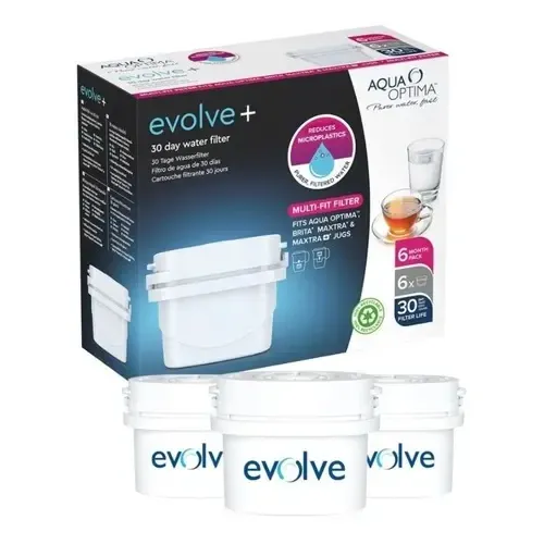 Filtro Jarra Aqua Optima Multi-Fit EVS602 Blanco 6 Meses | Cuotas sin interés