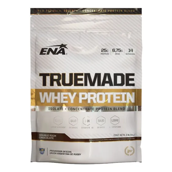 Ena Whey Protein True Made 453g Proteína De Máxima Pureza