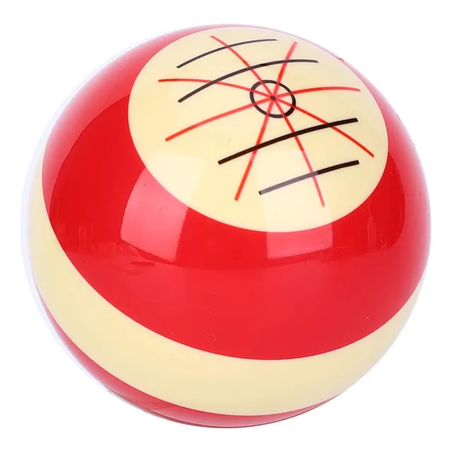 Practice Billiard Cue Ball Billar Taco Bola Portatil Rojo