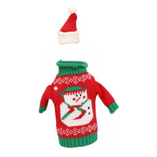2 Funda Para Botella De Vino De Navidad Funda Muñeco De 2 Funda Para Botella De Vino De Navidad Funda Muñeco De