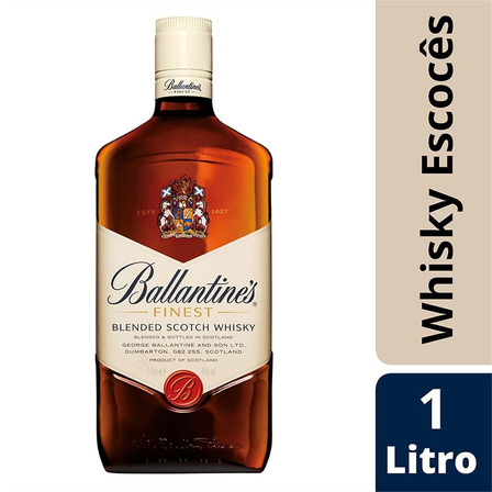 Whisky Escocês Finest Ballantine's 1 Litro