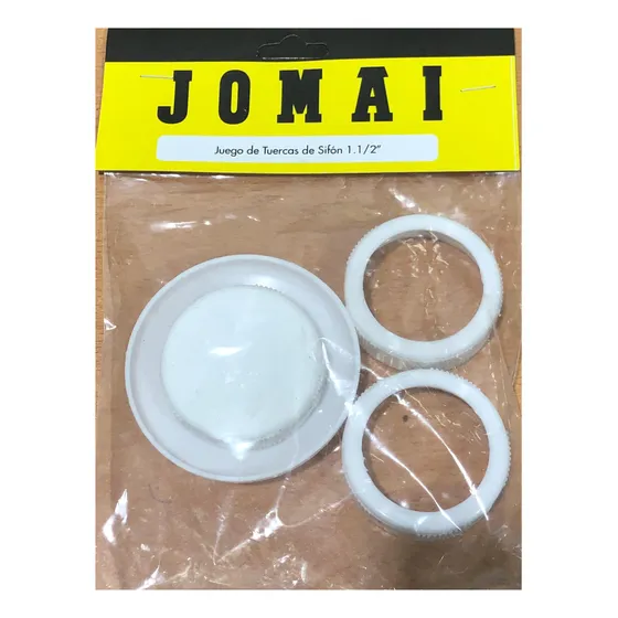 Juego De Tuercas Para Sifon 1-1/2 Jomai