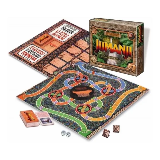 Juego De Mesa Jumanji Popular El Juego De La Jungla