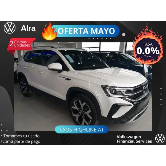 Volkswagen Taos 1.4 250 Tsi Highline