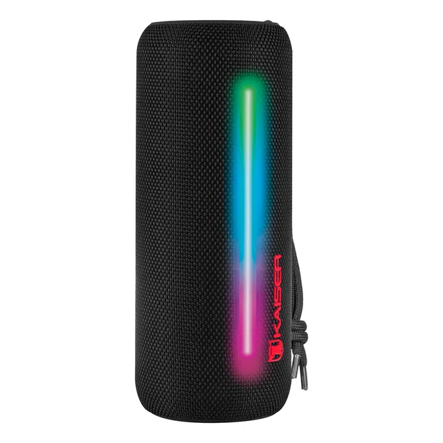 Bocina Recargable Kaiser Ksw-2009bk Color Negro