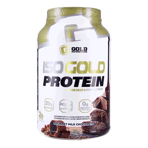 Iso Gold Protein X 2lbs Gold Nutrition Sabor Chocolate