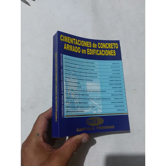 Libro Cimentaciones De Concreto Armado En Edificaciones Aci