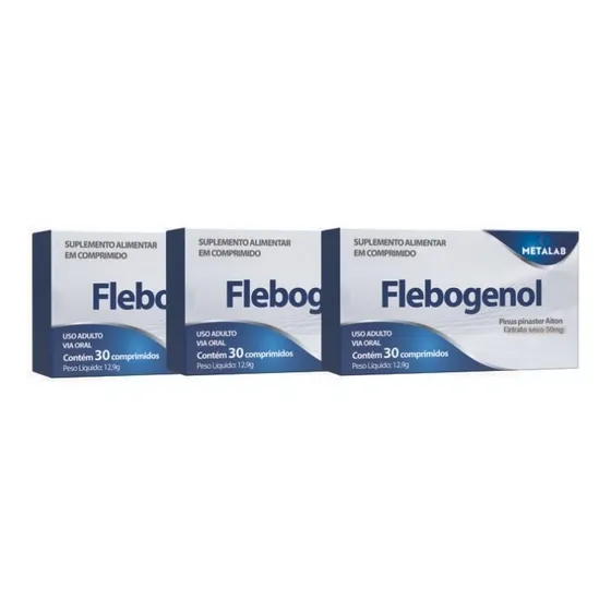 Flebogenol 50mg Pinus Pinaster 90comp Similar Flebon