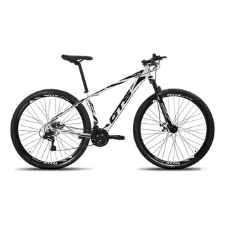 Bicicleta Aro 29 Gts Alumunio Rdx 21v CĂąmbio Shimano A Disco Cor Branco/preto Tamanho Do Quadro 21 Bicicleta Aro 29 Gts Alumunio Rdx 21v CĂąmbio Shimano A Disco Cor Branco/preto Tamanho Do Quadro 21