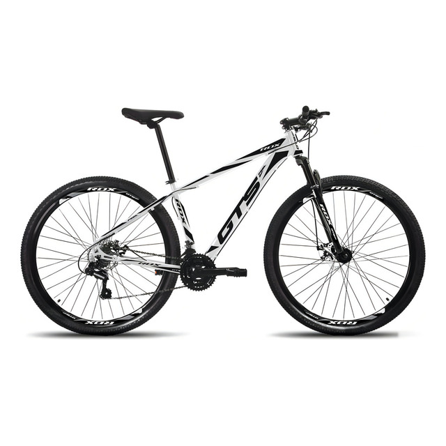 Bicicleta Aro 29 Gts Alumunio Rdx 21v Câmbio Shimano A Disco Cor Branco/preto Tamanho Do Q... Bicicleta Aro 29 Gts Alumunio Rdx 21v Câmbio Shimano A Disco Cor Branco/preto Tamanho Do Q...