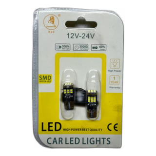 Par De Focos Led De Pellizco T10 Blanco Par De Focos Led De Pellizco T10 Blanco