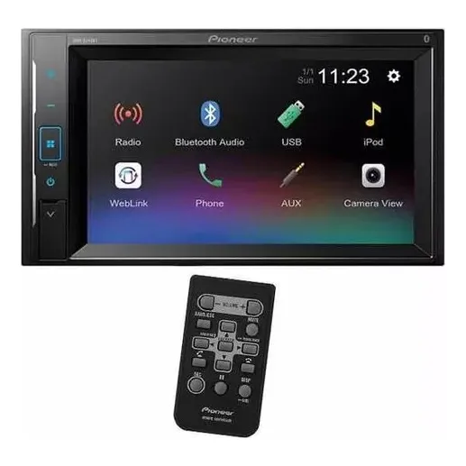 Sistema de audio Bluetooth para coche Pioneer DMH-A245bt, color negro