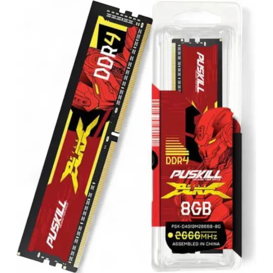 Memoria Ram Para Computadora Puskill 8gb Ddr4 2666mhz