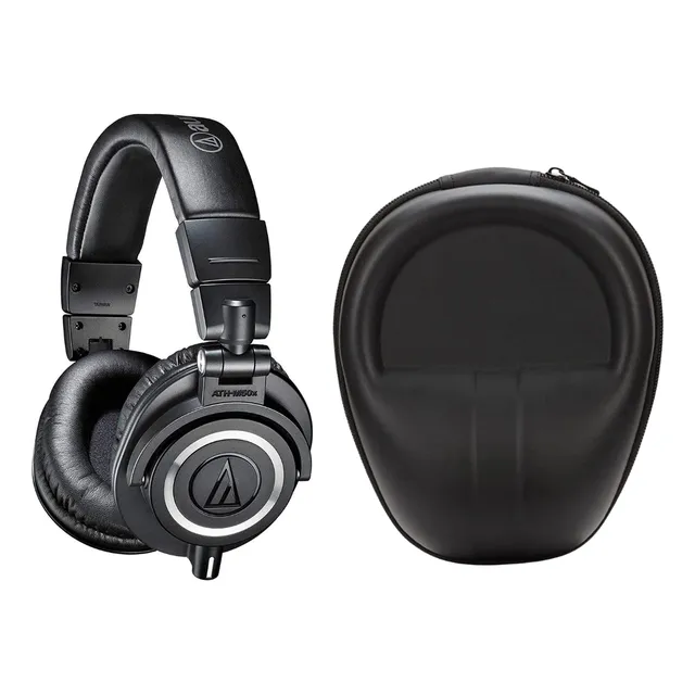 Audifonos Audio-technica Ath-m50x + Estuche Rigido
