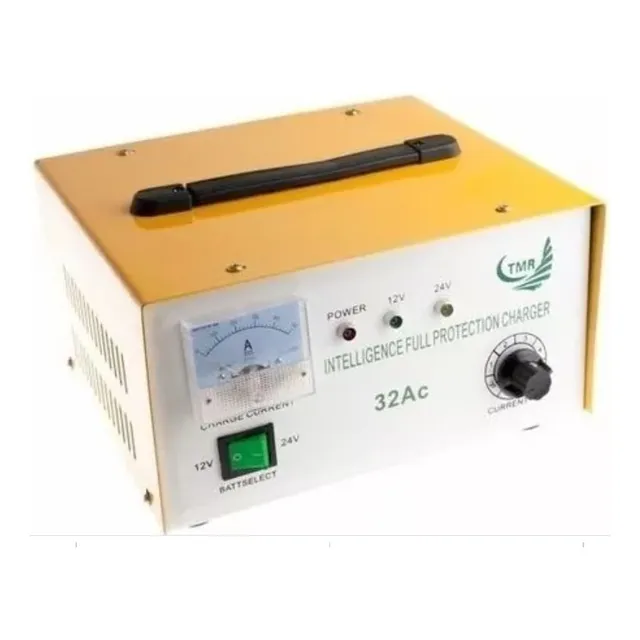 Cargador De Bateria De 12v Y 24v 32ac