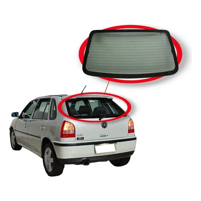 Vidro Parabrisa Traseiro Gol G3 1999 A 2005 Com Desembaçador
