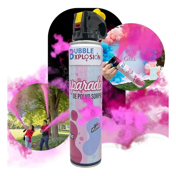 Confeti Spray  Revelador De Genero