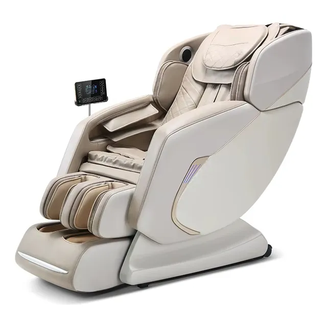 Sillón Masaje Premium Lujo ,gravedad Cero, Escaneo De Cuerpo Color Caqui