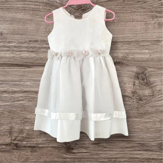 Vestido De Bautizo Para Bebé Niña Talla 2 Años