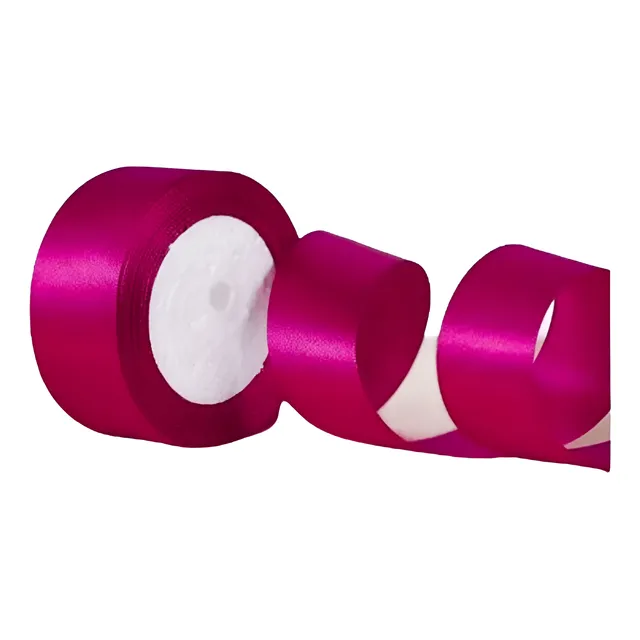 Rollo De Cinta Satinada De 4 Cm X 22 Metros, Varios Colores