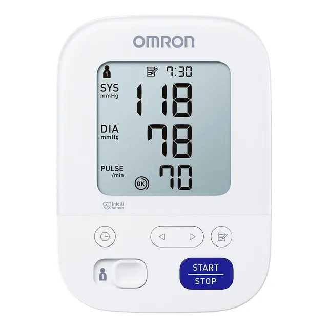 Omron Tensiometro M3 Hem-7154 Digital De Brazo Color Blanco