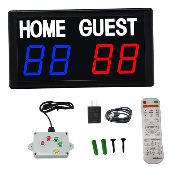 Placar Eletrônico Placar Digital Mesa Pontuação Keeper  .
