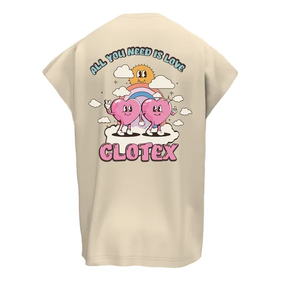 Musculosa Oversize Estampada Varios Diseños Algodon Premium