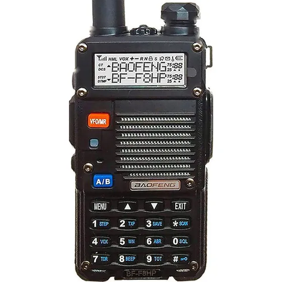 Radio Bidireccional Baofeng Bf-f8hp, Doble Banda, Vhf Y Uhf