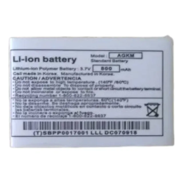 Bateria Blackberry Li-ion Battery  (agkm) 3.7v 800mah