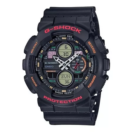 Reloj Casio G-shock Ga-140-1a4 Agente Oficial