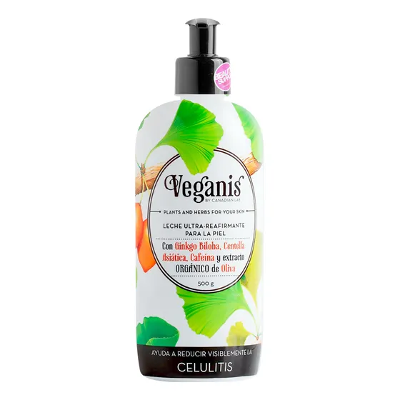 Veganis Leche Ultra Reafirmante Ginkgo Biloba 500g