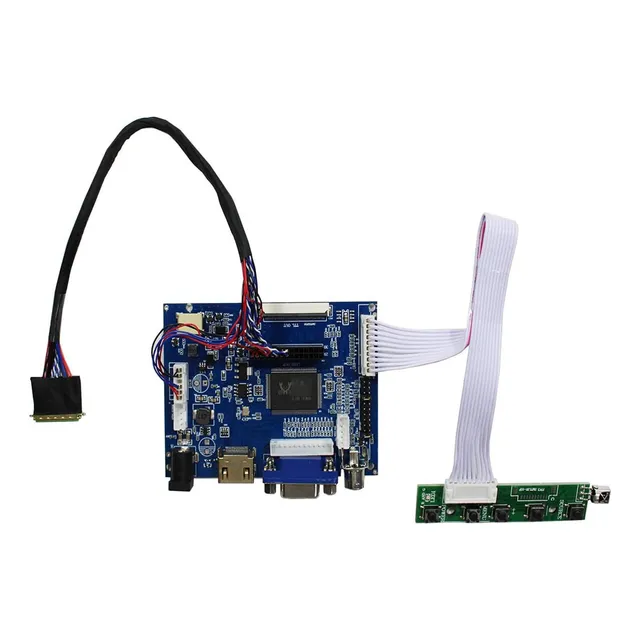 Hdmi Vga 2av Lvds Controller Board 40pin Para 10.1 1024x600 
