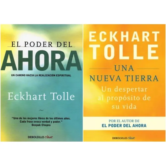 Pack Tolle, Eckhart : El Poder Del Ahora + Una Nueva Tierra.