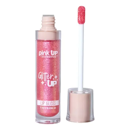 Lip Gloss Hidratante Con Brillos Glitter Up Pink Up Color 05 Star Dust