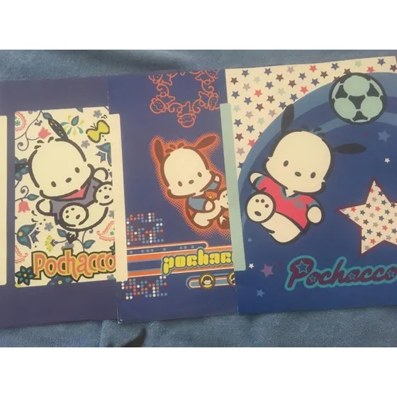 Sanrio - Forros De Cuadernos - Pochacco - Pack De 6