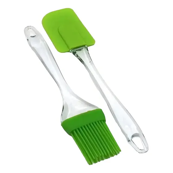 Espátula y Brocha Silicona Sun Shine Cocina Repostería Asados Pack de 2 | Cuotas sin interés