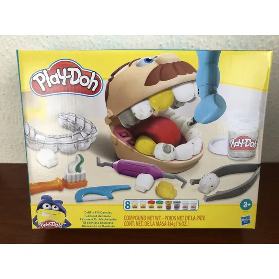 Plastilina Play Doh Kit Dentista - Odontologo Original