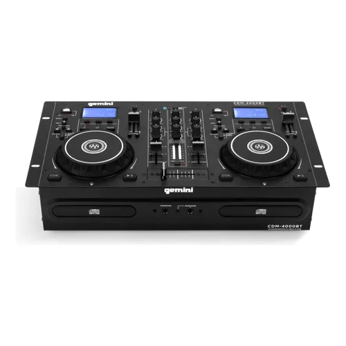 Gemini Cdm-4000bt: Combinação De Leitor E Mixer Bluetooth X