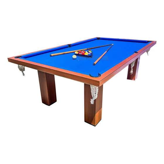 Mesa De Pool Profesional Cedro 2.40x1.40 Mts + Accesorios 