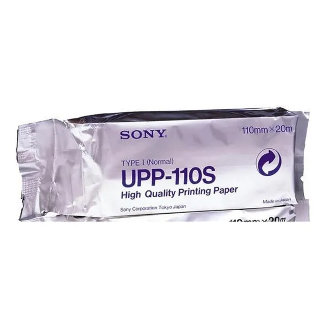 Papel Termico Sony Upp-110s X10 Rollos