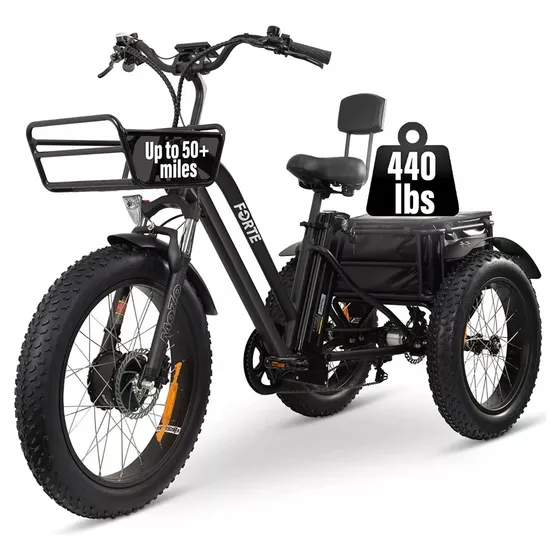 Malisa Electric Trike For Adults 3 Wheel Motorized 750w Bike
