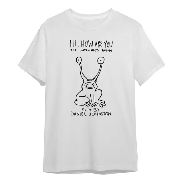 Remera Algodón Premium Música Rock Alt 90s Daniel Johnston